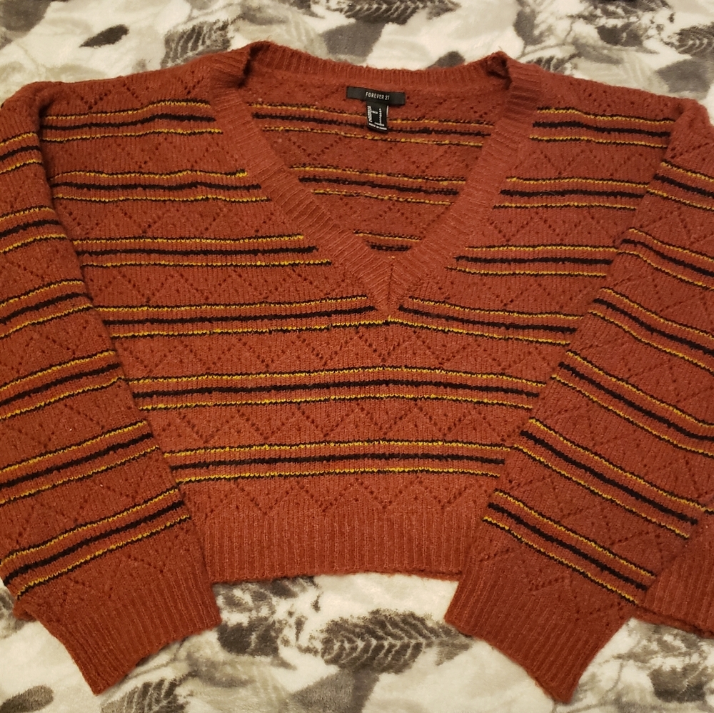 Forever 21 Cropped Sweater